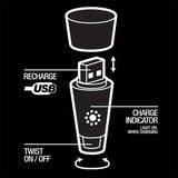 Rechargeable Bottle Light