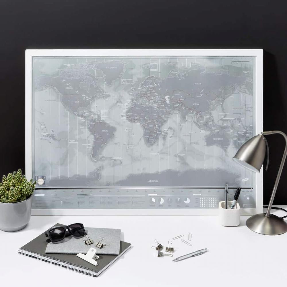 Scratch Map Platinum Edition