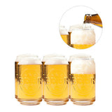 Can Shaped Beer Glass
