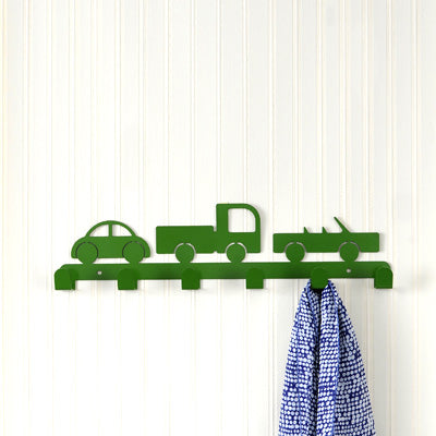 Wall Hanger Cars green