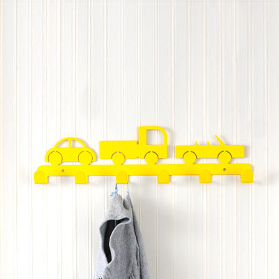 Wall Hanger Cars yellow