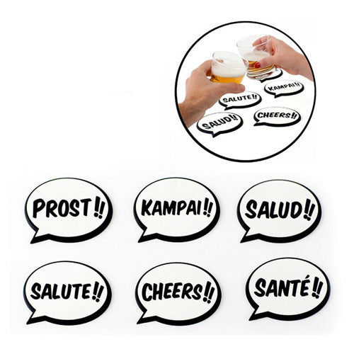 Cheers! Magnetic Coasters