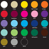 Paris Skyline colors