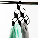 3D Closet Rack - 6 Cubes