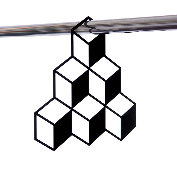 3D Closet Rack - 6 Cubes