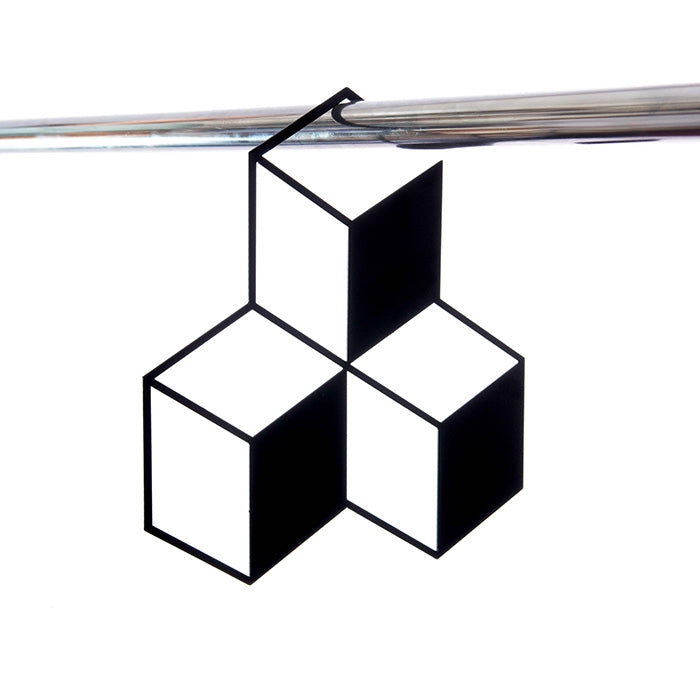 3D Closet Rack - 3 Cubes