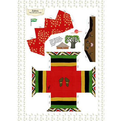 PaperCat Folding Figures-Dolls of the world5