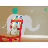 Wall Decals - Elephant green | wall stickers | gift ideas | unique gifts