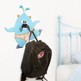 Esteban Mustache Monster - Wall Decal Hanger