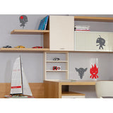 Wall Decals - Freindly Monsters green | wall stickers | gift ideas | unique gifts