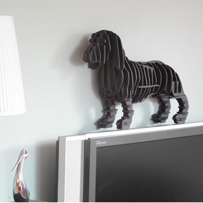 Giant Black Dog | Holiday Gifts