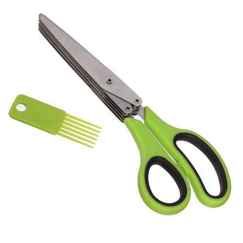Herb Scissors with Cleaning Comb