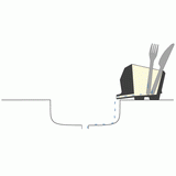 Jumbo - Cutlery Drainer