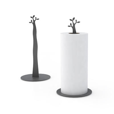 Kitchen paper holder BAOBAB - black | tableware | kitchen accessories | gifts for her