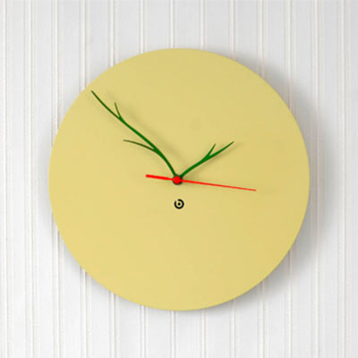 Leaf Wall Clock