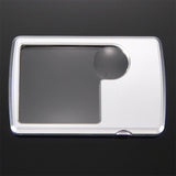Led Illuminated Credit Card Magnifier