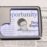 Led Illuminated Credit Card Magnifier