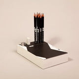 Memo Pad Organizer - Black Pencils