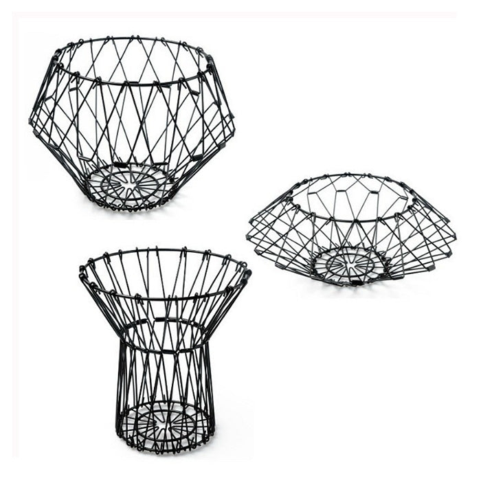 Multi Form Fruit Basket Black