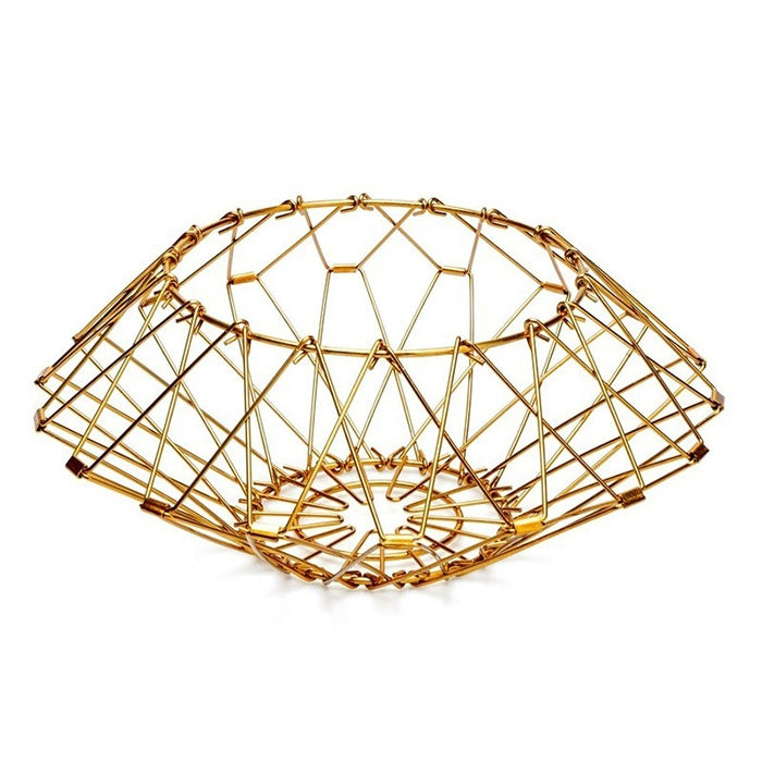Multi Form Fruit Basket Gold