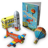 PaperCat Folding Figures-Vehicles