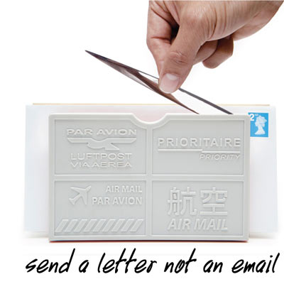 Par Avion Letter Holder