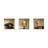 3D Effect Antiques Wall Decal