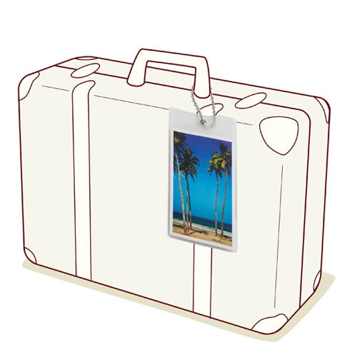 Postcard - Travel tags