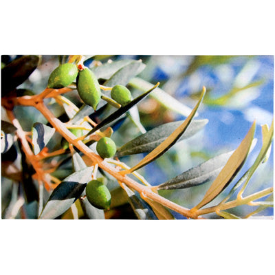 Printed Doormat - Olives