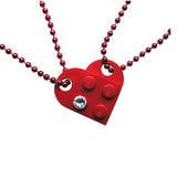 Red Heart Friendship Necklace