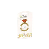 Ring Marks - Metal Bookmark