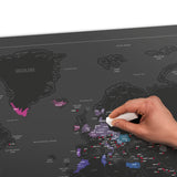 Scratch Map® Capitals