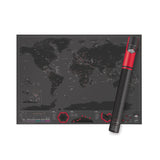 Scratch Map® Capitals