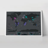 Scratch Map® Capitals