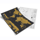 Scratch Map Deluxe - Travel Edition