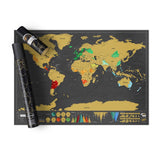 Scratch Map Deluxe Edition