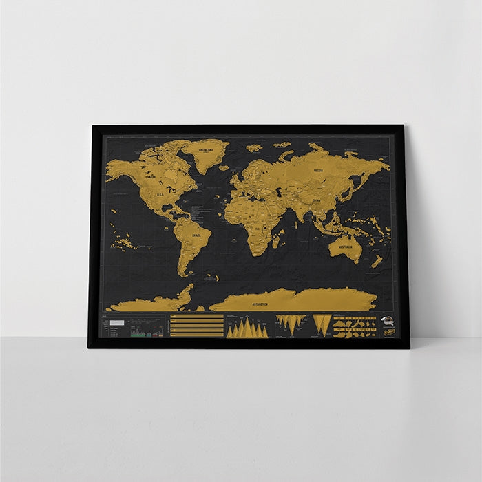 Scratch Map Deluxe XL