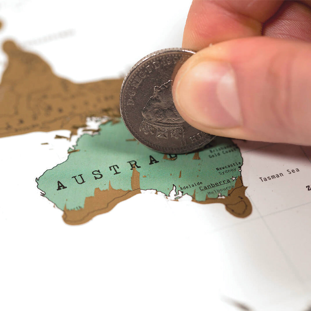 Scratch Map Travel Edition