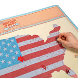 Scratch Map USA