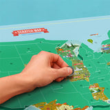 Scratch Map® USA Landmarks