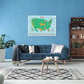 Scratch Map USA Landmarks