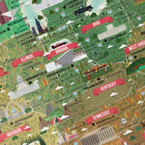 Scratch Map® USA Landmarks