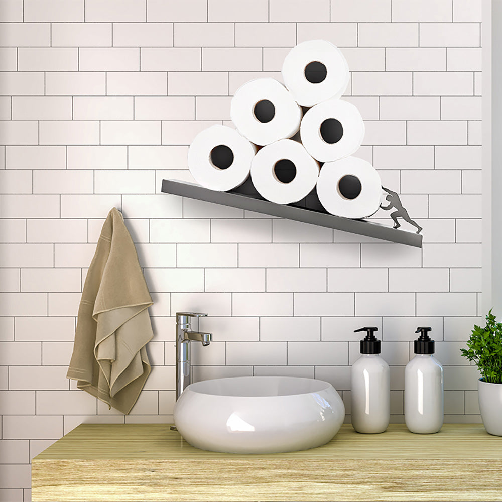 Sisyphus - Toilet Paper Shelf