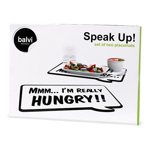 Speak Up Bubble Placemats