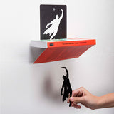 Supercouple Floating Bookshelves