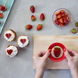 Sweet Heart - Strawberry cutter
