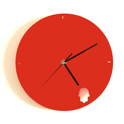 Ten Past Hamsa clock red | gift ideas | unique gifts | birthday gifts