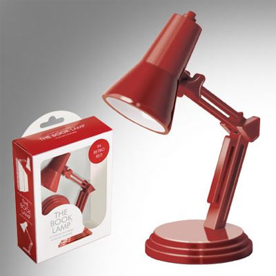 The Book Lamp Red