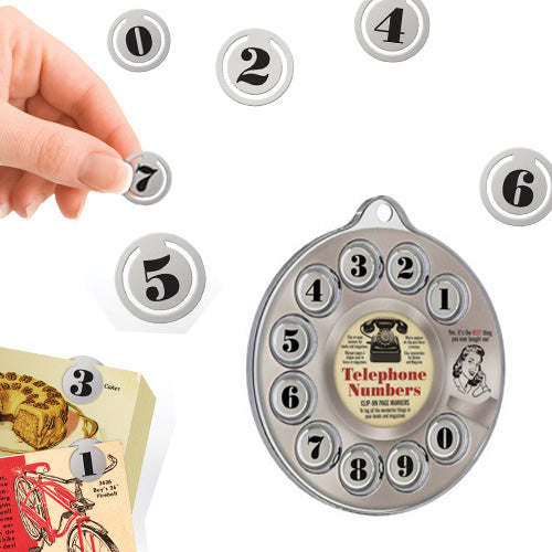 Telephone Numbers Page Markers