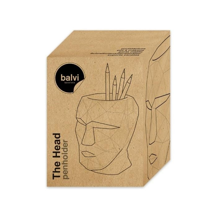The Head - Concrete Pen Cup
